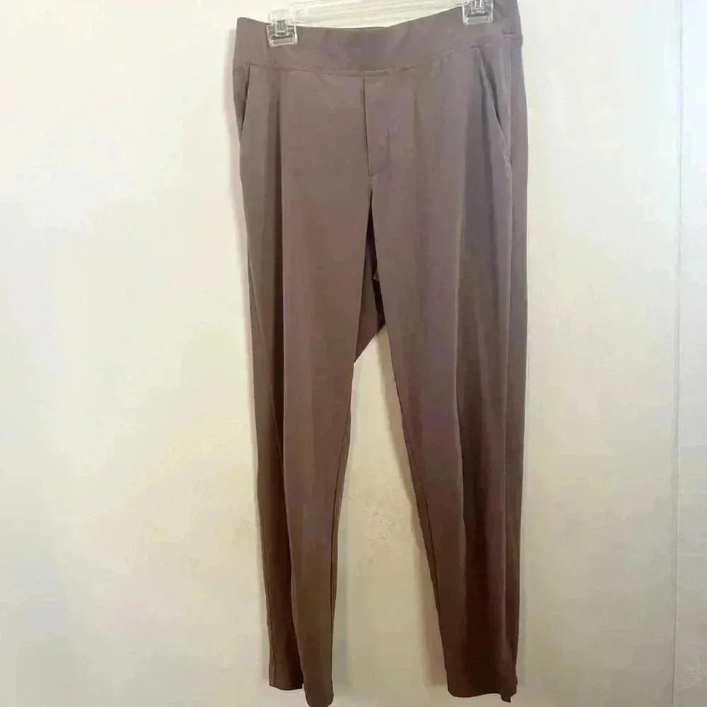 Athleta brown Brooklyn ankle pants 6